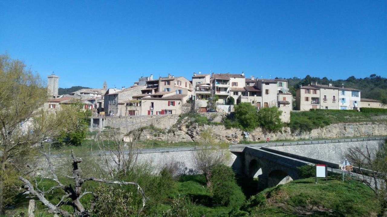 L'Establoun Leilighet Saint-Martin-de-Brômes Eksteriør bilde